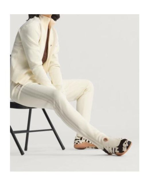 Adidas Originals White Adidas Stirrups Track Pants