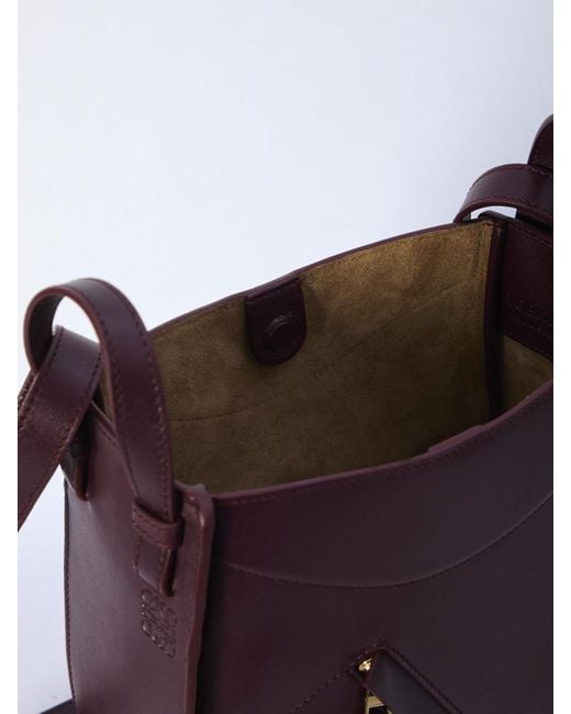 Loewe Brown Hammock Slice Bag