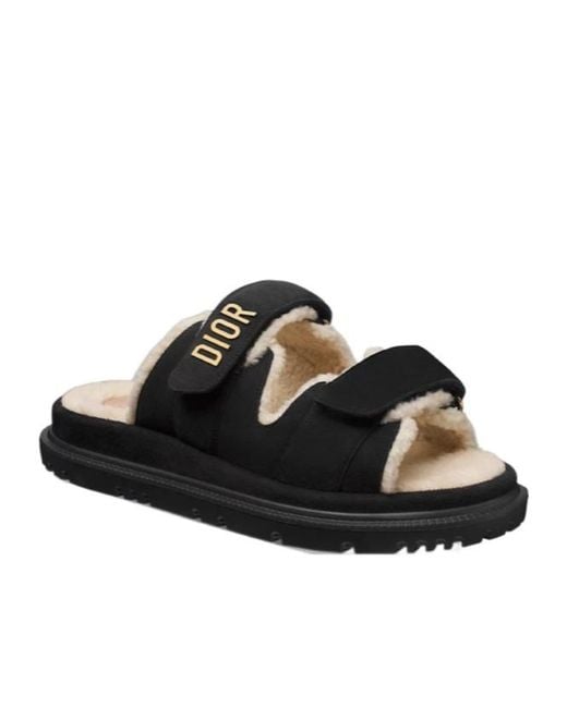 Dior Black Act Slide
