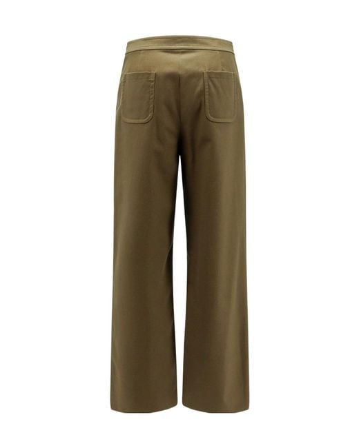 Céline Multicolor Belt-Loop Casual Pants
