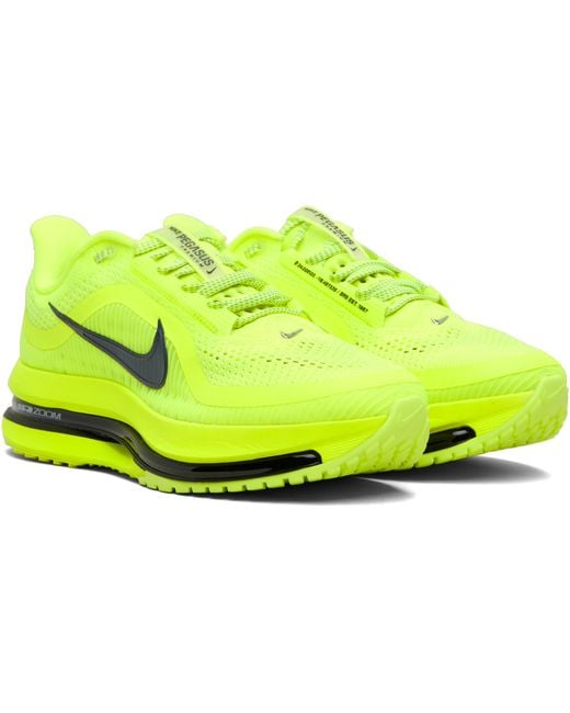 Nike Yellow Pegasus Premium Sneakers for men