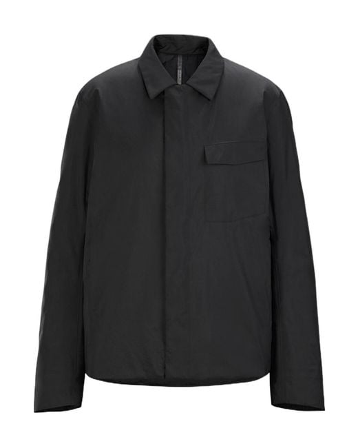 Veilance Black Spere Zip-Front Jacket for men
