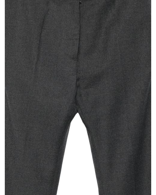 Barena Black Pleated Trousers