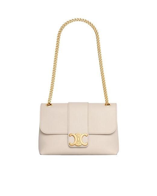 Celine Medium Victoire Bag in Natural | Lyst