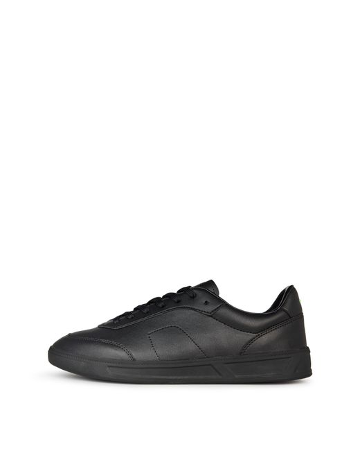 Boss Black Leather Casual Shoes for men