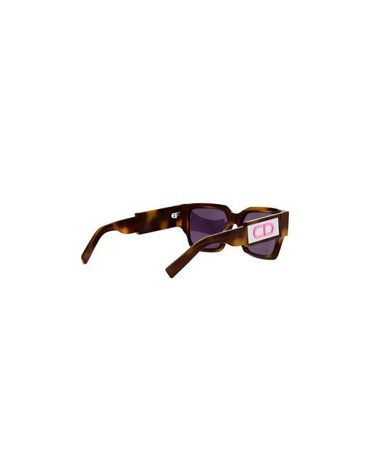 Dior Purple Logo Sunglasses