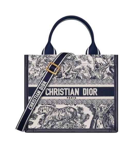 Dior Black Small Book Tote