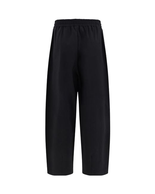 Brunello Cucinelli Black Couture Interlock Track Trousers
