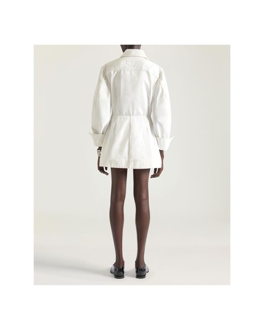 Givenchy White Denim Dress