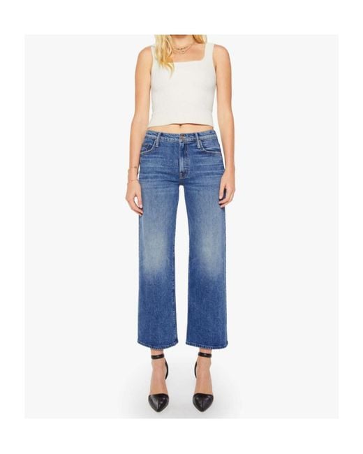 Mother Blue 'The Mid Rise Maven Flood' Jeans