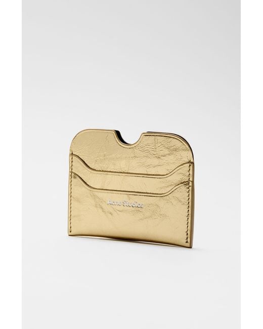 Acne Natural Leather Cardholder