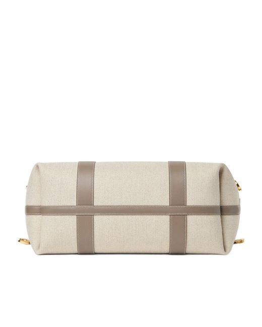 Loro Piana Natural Ghiera Shopper Large