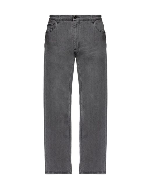 Etro Gray Slim Fit Jeans for men