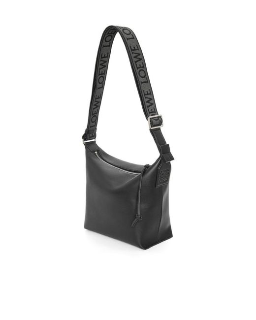 Loewe Black Small Cubi Crossbody Bag for men