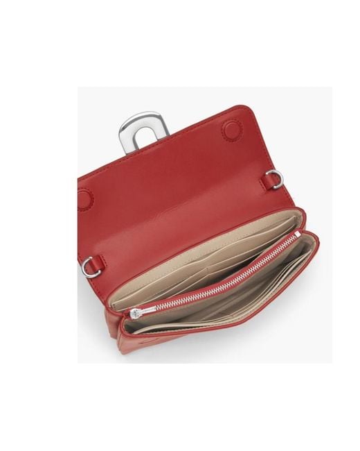 Marc Jacobs Red Scene Wallet On Chain