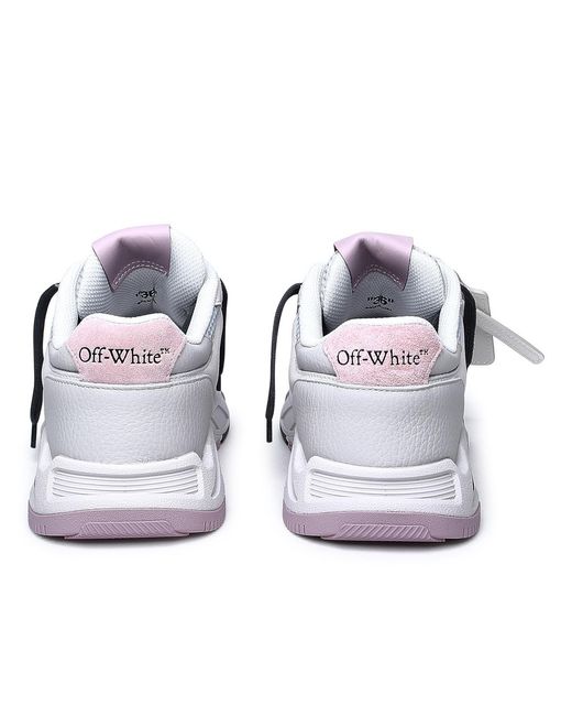 Off-White c/o Virgil Abloh White Kick Off Lace-Up Sneakers