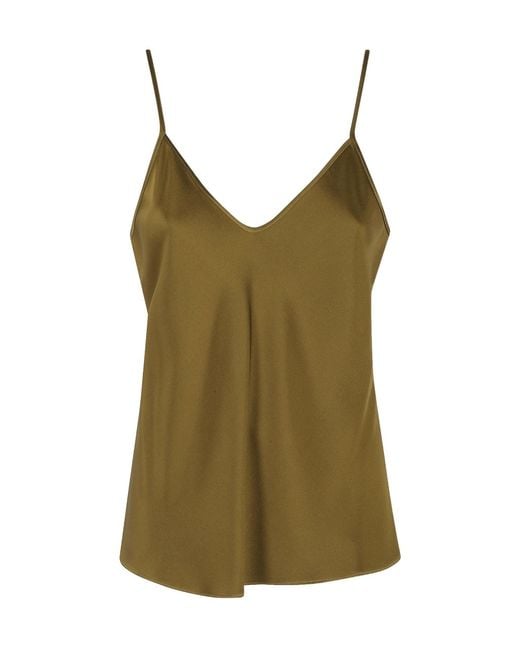 Max Mara Green Studio Elegante Sleeveless Top