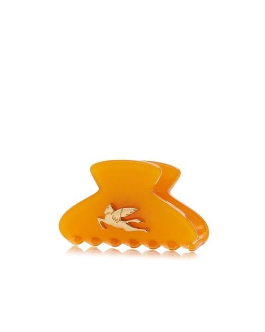 Etro Orange Logo Hairpin