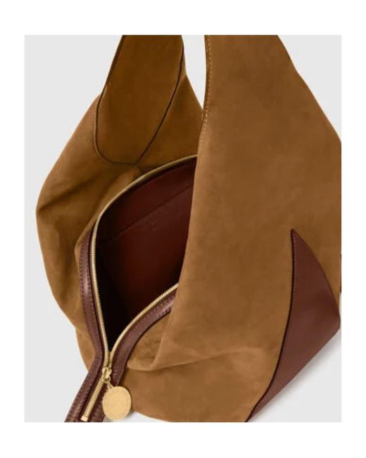 Stella McCartney Brown Appaloosa Medium Bucket Bag