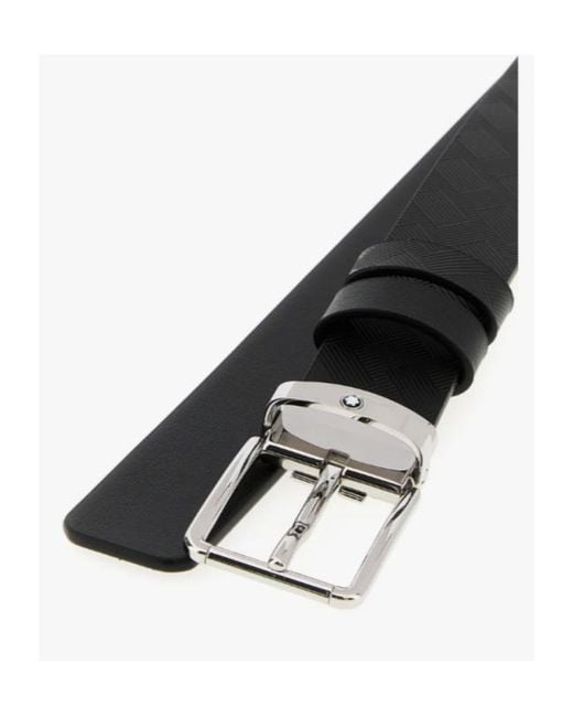 Montblanc White Everyday Reversible Belt for men