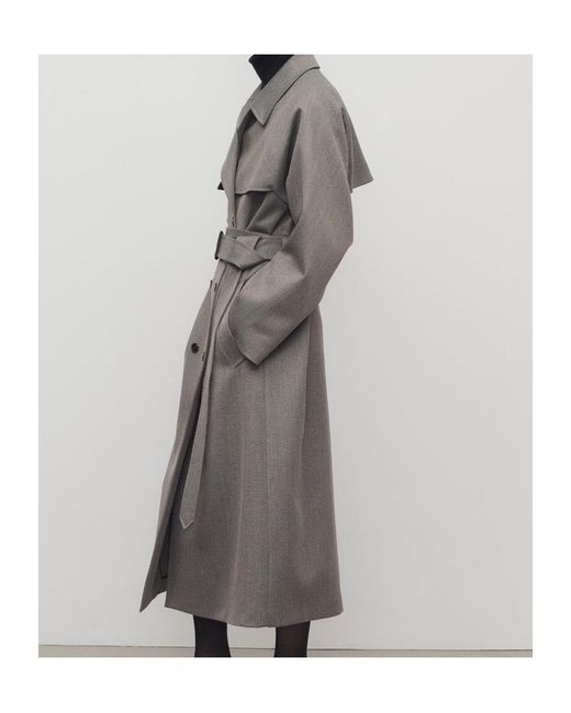 The Row Gray Rhydian Coat