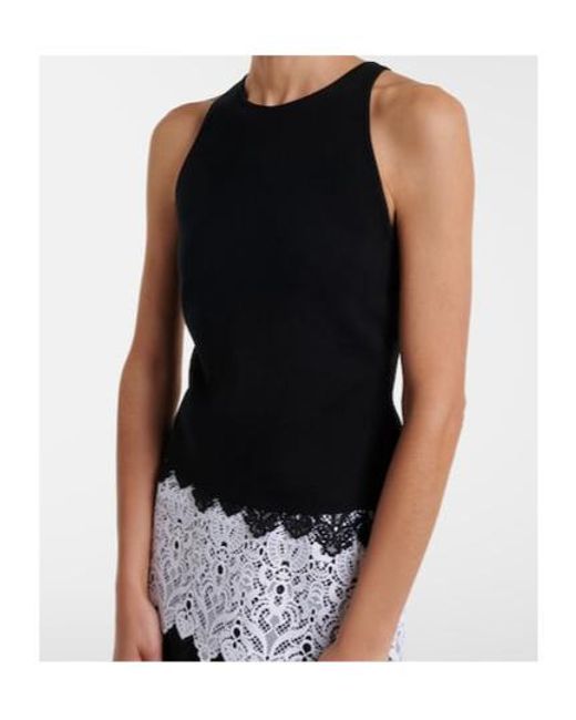 Carolina Herrera Black Knitted Top