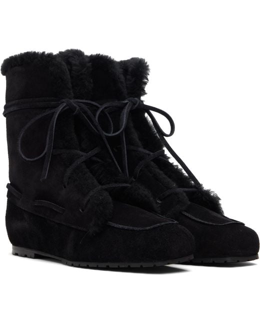 Aeyde Black Paul Ankle Boots