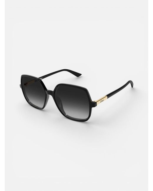 Chloé Black Full Frame Sunglasses