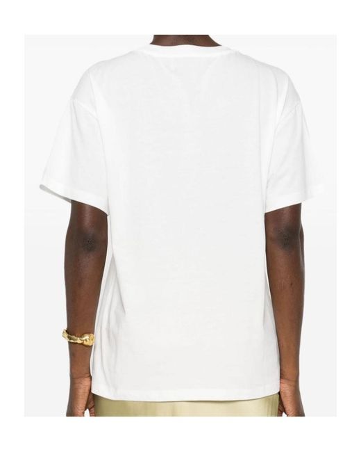 ERMANNO FIRENZE White Short-Sleeved T-Shirt