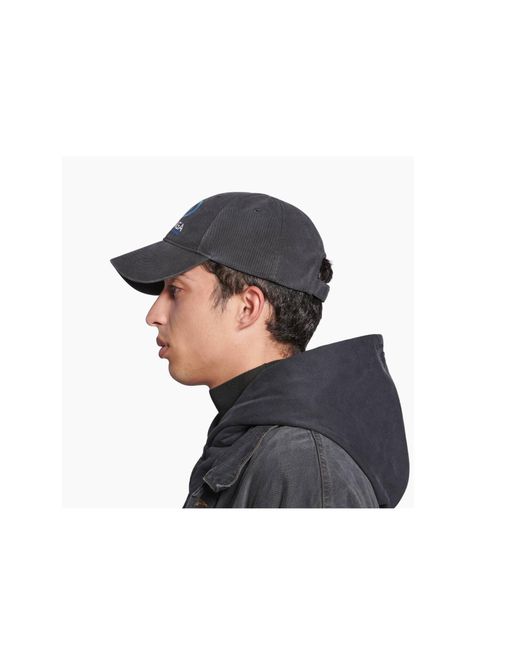 Balenciaga Multicolor Logo Embroidered Surfer Cap for men