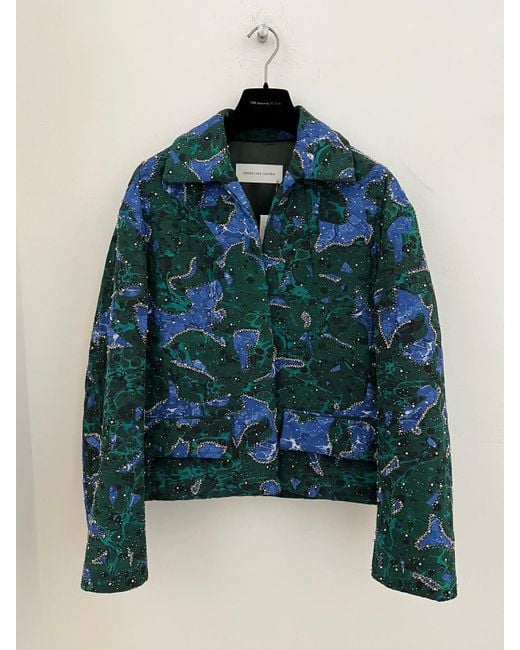 Dries Van Noten Green Vonda Jacket