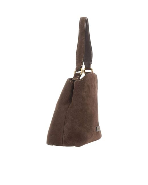 Gianni Chiarini Brown Fiona Top Handle Shoulder Bag