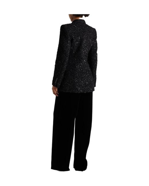 Balenciaga Black Double Breasted Blazers