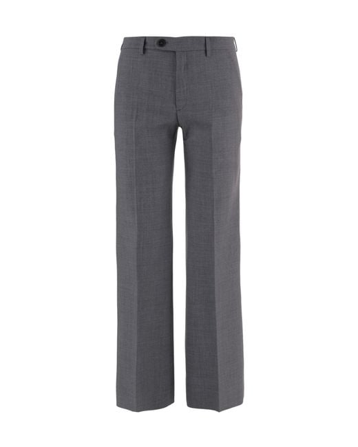 DARKPARK Gray Tailored Straight-Leg Pants