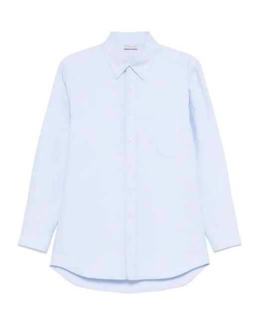 Moncler White Long-Sleeved Shirt