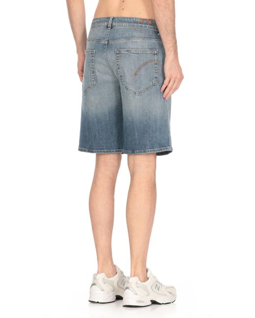 Dondup Blue Denim Shorts for men