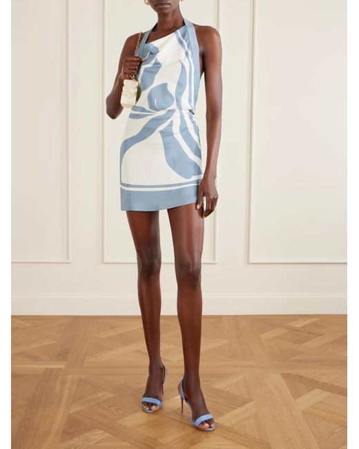 Sir Blue Backless Dress