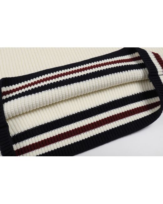 LIU REGALI White Long-Sleeved Sweater for men