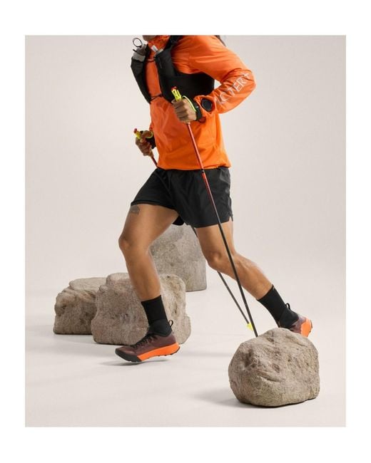 Arc'teryx Orange Norvan Windshell Hoody for men