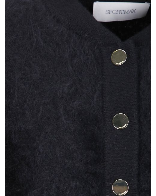 Sportmax Black Long-Sleeve Cardigan