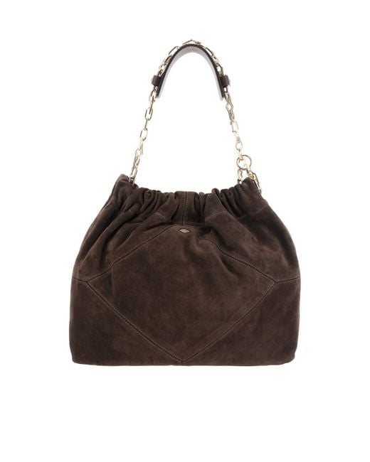 Ba&sh Brown Adjustable Shoulder Bag