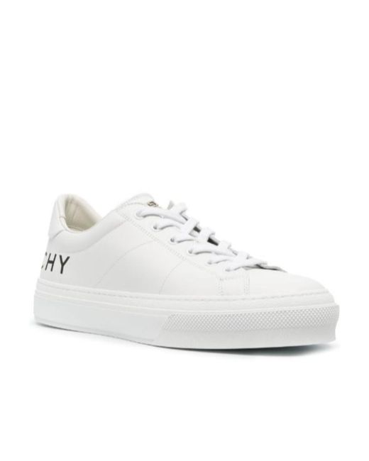 Givenchy White City Sport Low-Top Sneakers for men