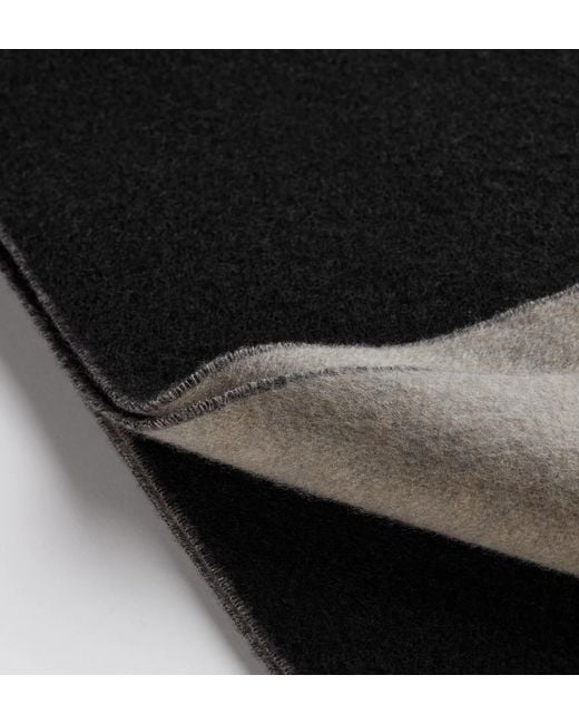 Dior Black Double-Sided Scarf for men