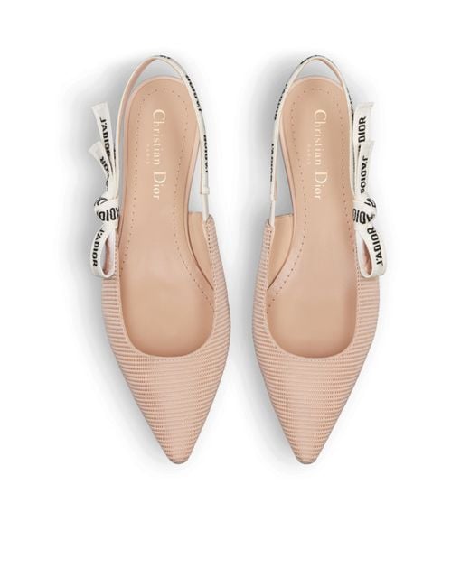 Dior Natural J'A Slingback Flat