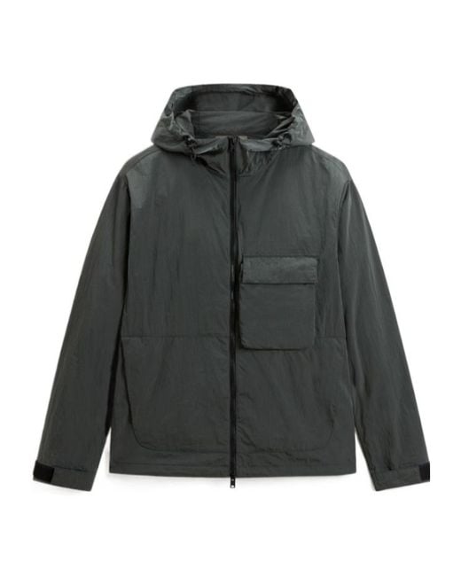 Woolrich Black Olmetex Jacket for men