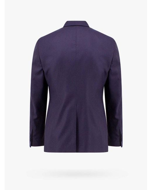 Tagliatore Blue Three-Piece Tailored Suit for men