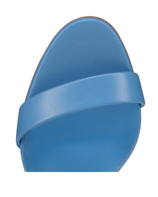 Christian Louboutin Blue Slingback Heeled Sandals