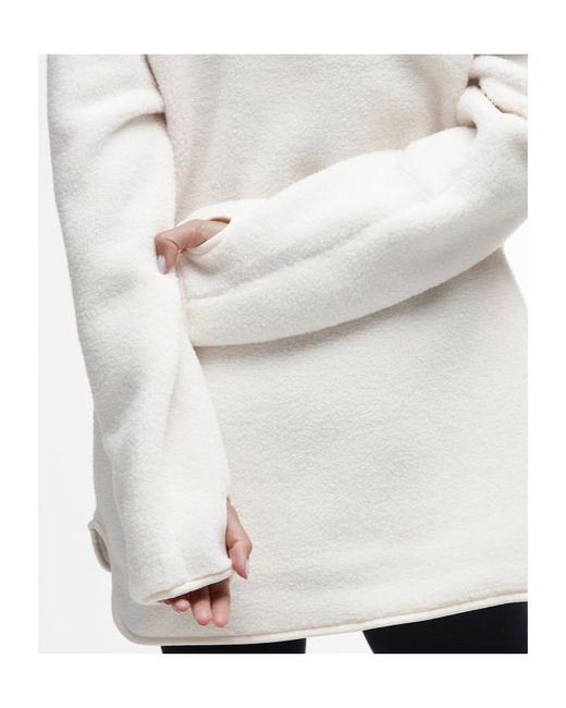 Barbour White Boston Fleece