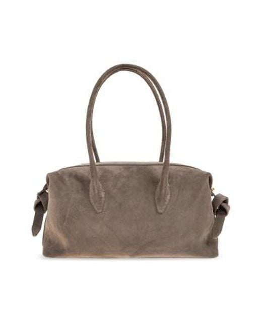 Yuzefi Brown Brioche Duffle Bag