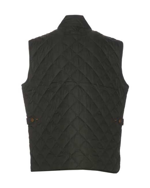 Barbour Black Lowerdale Quilted Vest for men